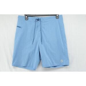 Vineyard Vines Board Shorts Men's 34 Blue Swim Shorts Drawstring Surf Preppy